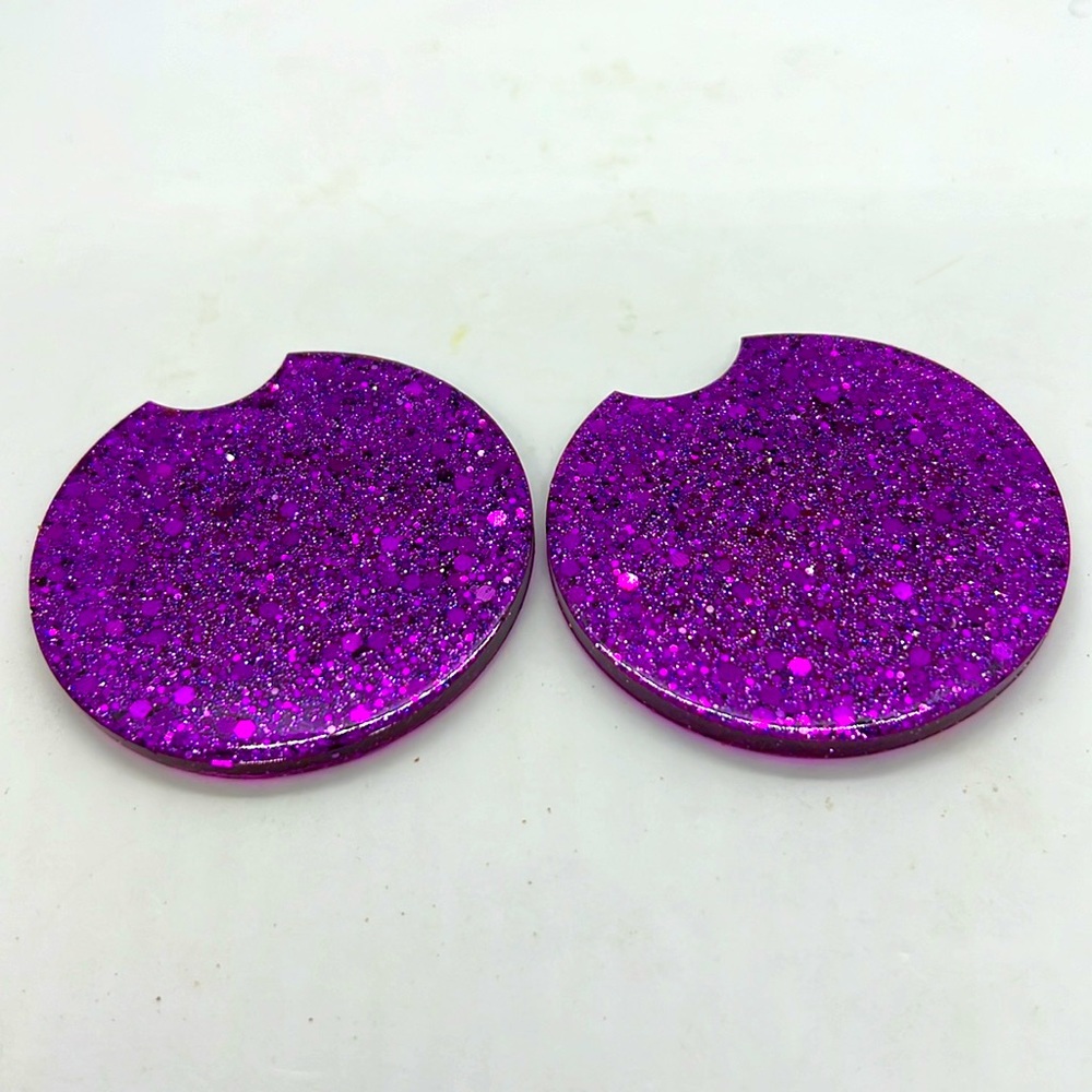 2 pcs Car Coasters NWOT